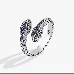 Serpenti Sterling Silver Ring